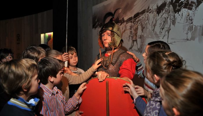 Spraakmakkers, lezingen voor kinderen in Gallo-Romeins museum, Tongeren